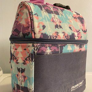 Brand New Fridge Pak Wide Open Lunchbox (purple)